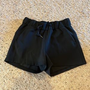 Never worn lululemon black shorts size 2